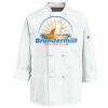 Eight Knot Button Chef Coat with Thermometer Pocket Thumbnail